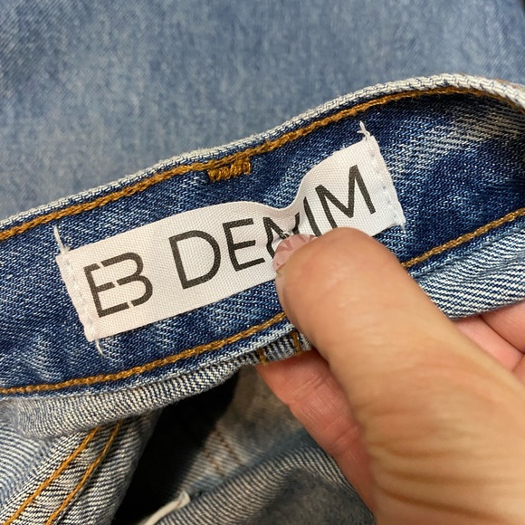 EB Denim High Rise Straight in Bonvi Size 32 - NWT - Picture 9 of 12